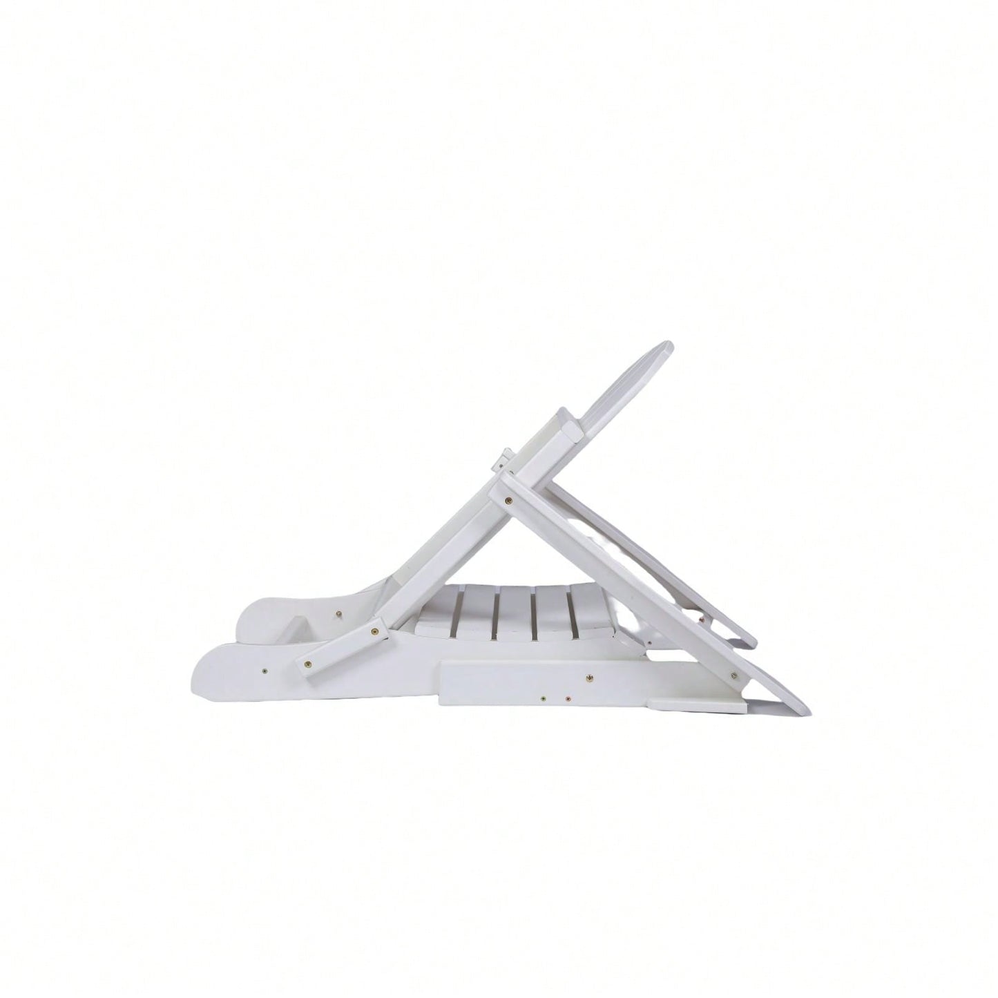 Folding Adirondack Chair, Stackable Arm Rest Ergonomic HDPE All-Weather Adirondack Chair