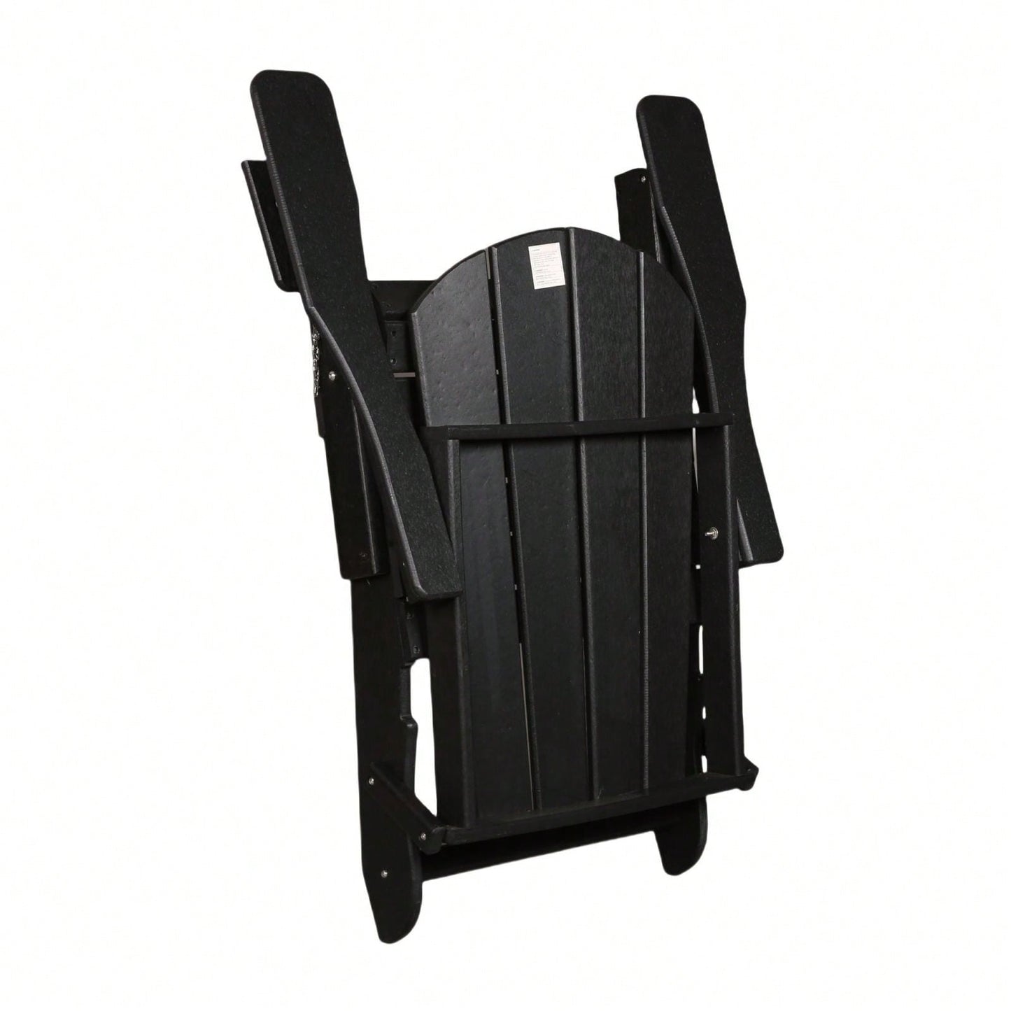 Folding Adirondack Chair, Stackable Arm Rest Ergonomic HDPE All-Weather Adirondack Chair