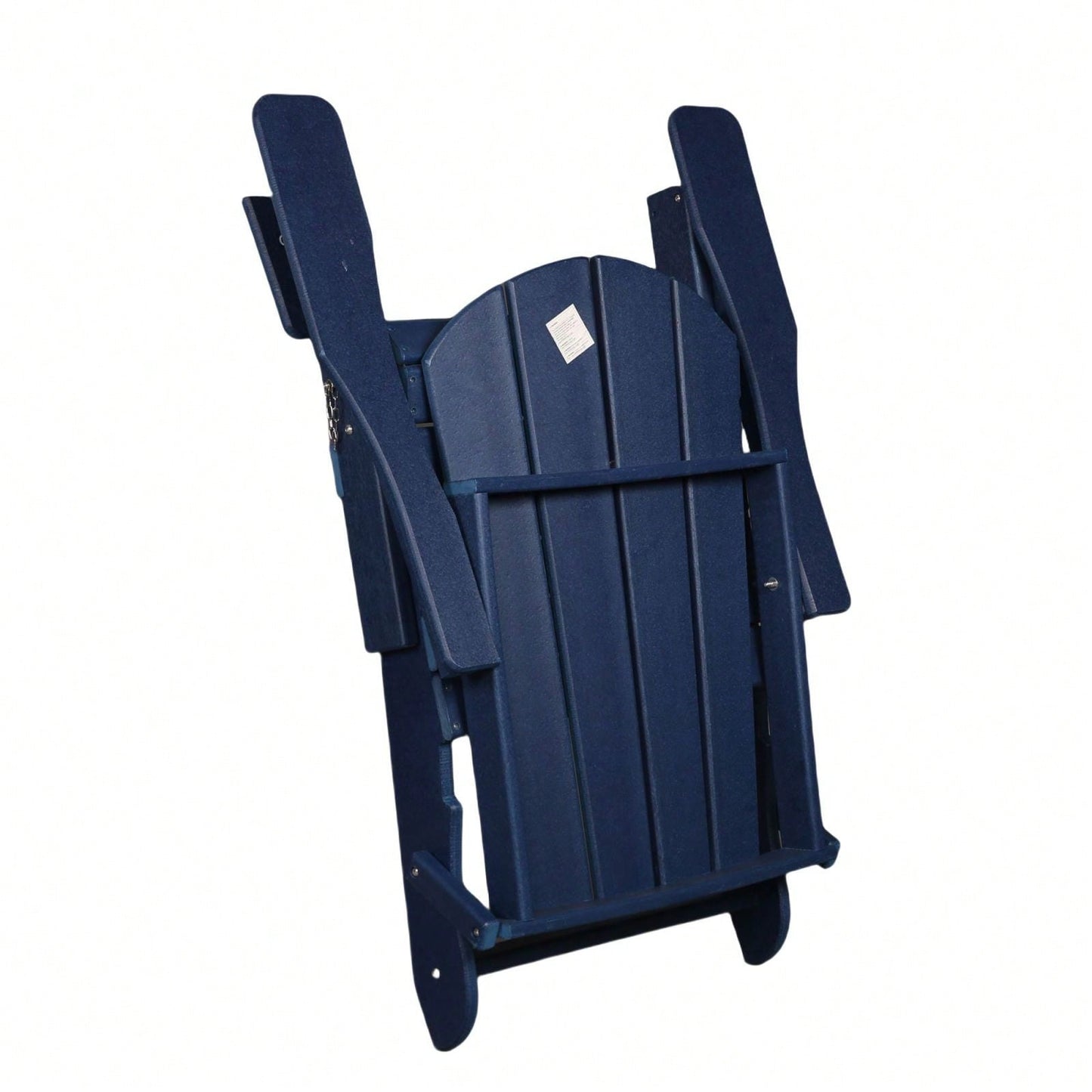 Folding Adirondack Chair, Stackable Arm Rest Ergonomic HDPE All-Weather Adirondack Chair