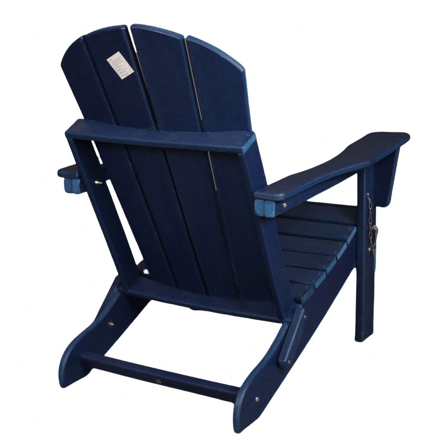 Folding Adirondack Chair, Stackable Arm Rest Ergonomic HDPE All-Weather Adirondack Chair