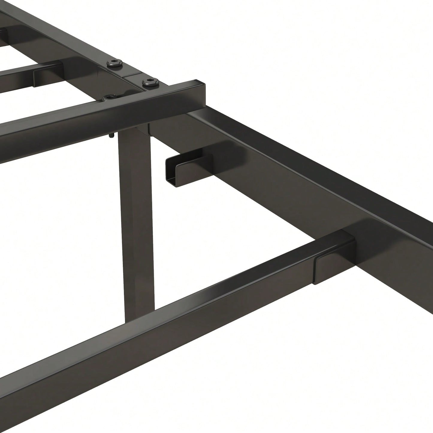 Full Size Bed Frame With Charging Station