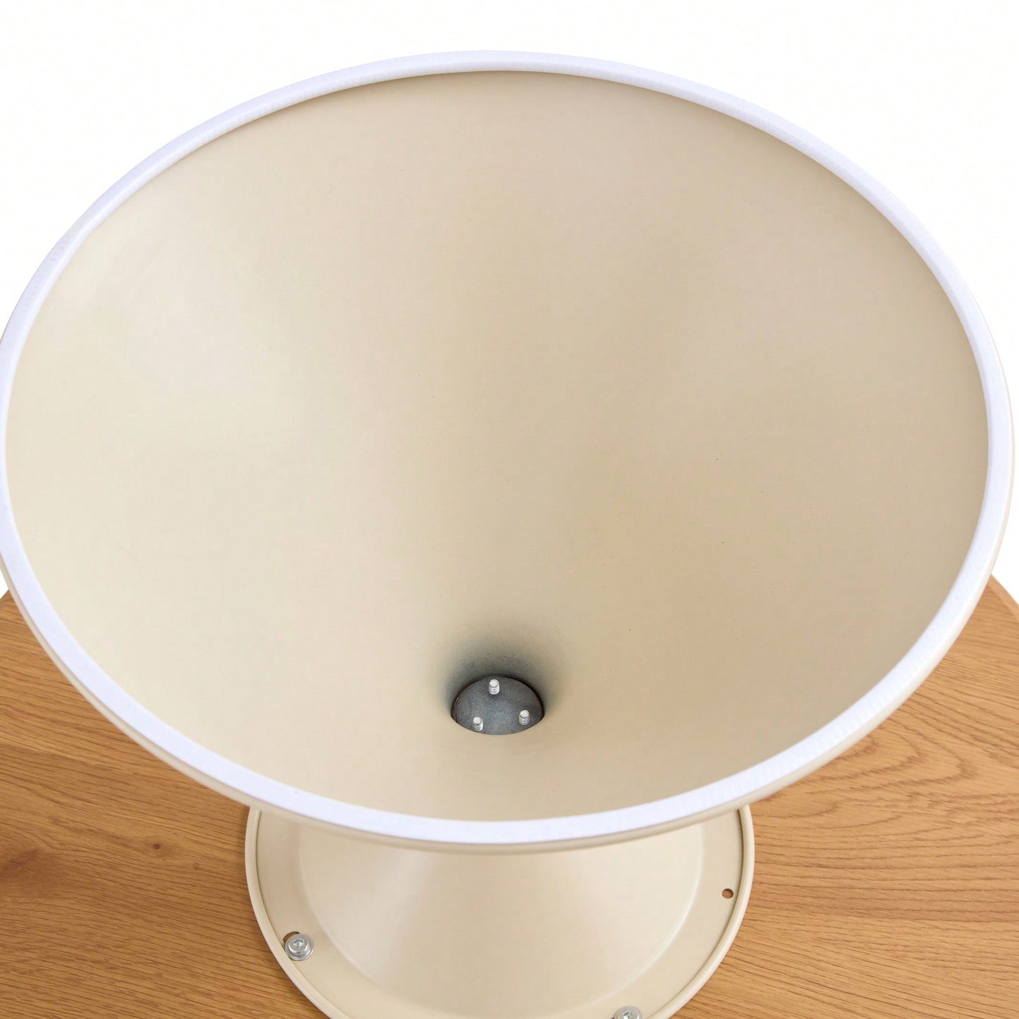 Set Of 2 Coffee Tables With A Marble-Look Top And White Steel Base