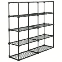 5-SHELF WIRE RACK WITH COVER (2PACK)