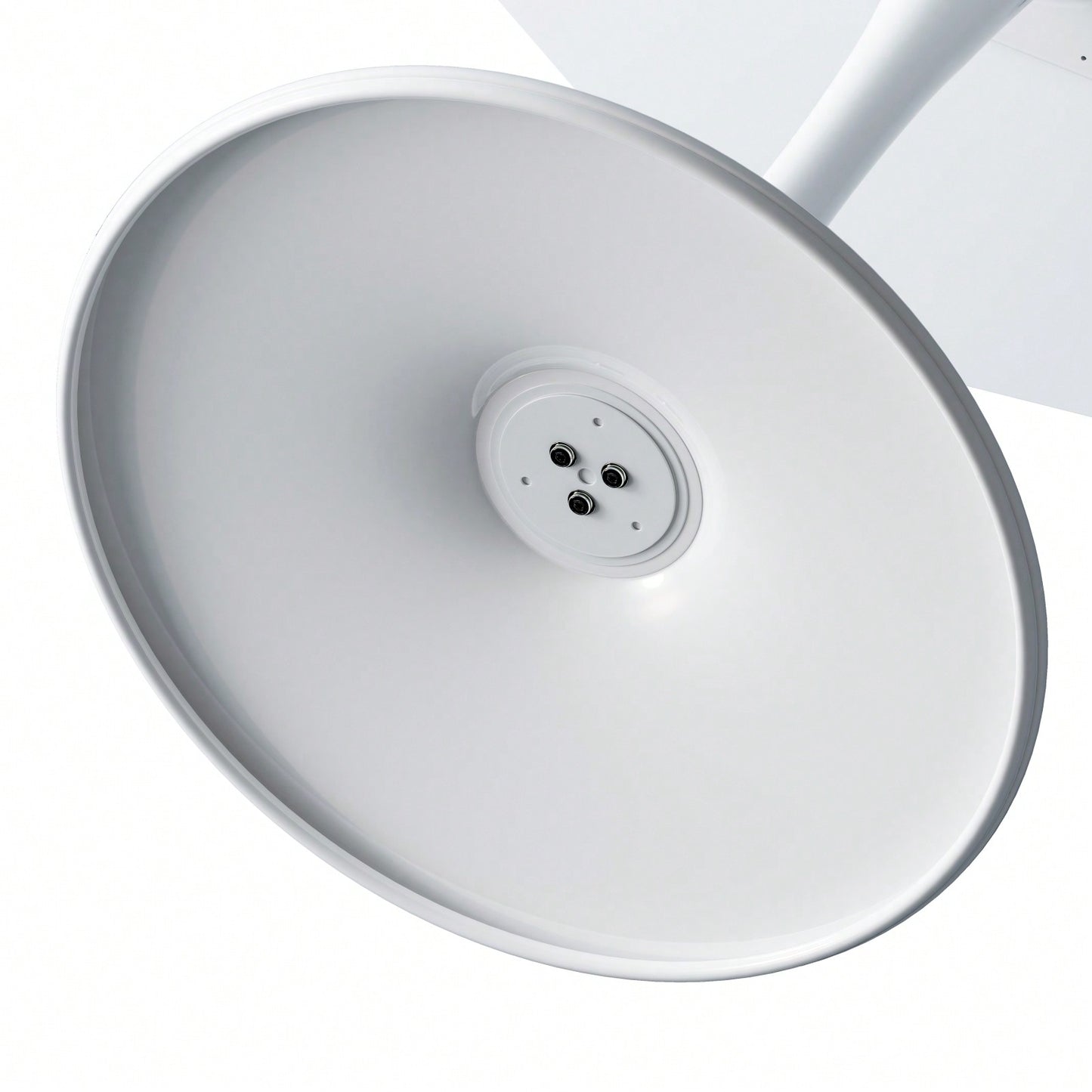 Modern 31.5 Inch Hexagonal Coffee Table with Metal Base for Living Room Dining Room Kitchen Easy Assembly