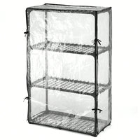 4-Shelf Wire Rack(1Pack) With Cover