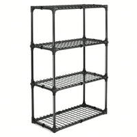 4-Shelf Wire Rack(1Pack) With Cover