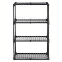4-Shelf Wire Rack(1Pack) With Cover