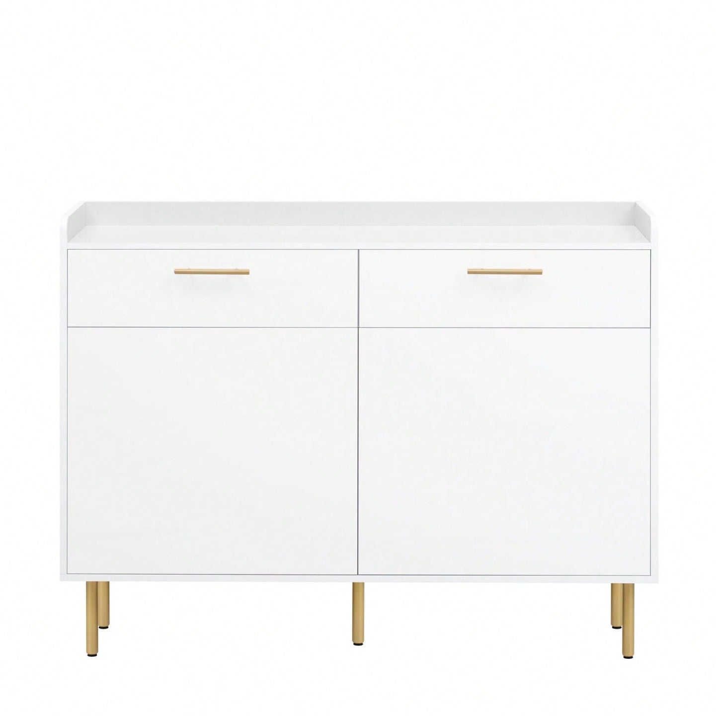 Stylish Modern Storage Cabinet with Drawers and Doors for Living Room or Study Durable MDF Construction Easy Assembly