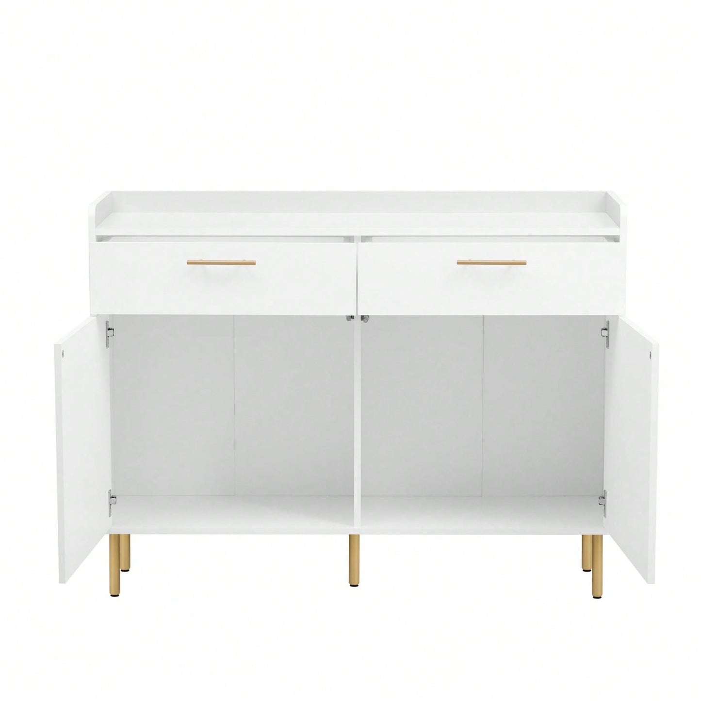 Stylish Modern Storage Cabinet with Drawers and Doors for Living Room or Study Durable MDF Construction Easy Assembly