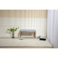 32" French Vintage Bedroom Bench Upholstered Dining Benches, Fabric End Of Bed Bench For Bedroom Dining Room Living Room Entryway