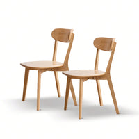 Solid Oak Dining Chairs, FAS Grade, 100% Dirt-Free Wood Chair, Solid Chair, Table Chair, Wooden Living Room Chair, Simple And Natural
