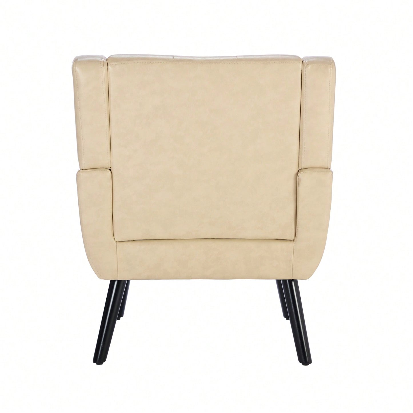 Soft Teddy Material Ergonomics Accent Chair Living Room Chair Bedroom Chair Home Chair With Black Legs For Indoor Home