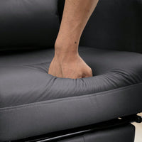 Ergonomic High Back Office Chair with Lumbar Support and Headrest 155° Recline Comfortable Boss Chair