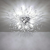 Modern Sputnik Flush Mount Ceiling Light, LED Ceiling Light Fixtures For Bedroom Kitchen Island Entryway Hallway Foyer