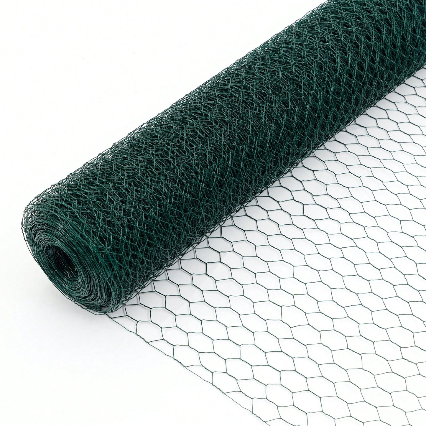 Large Size Galvanized Hexagonal Floral Green Chicken Wire