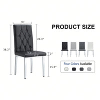 Modern High Back Office Chair with Soft Cushion and Metal Legs for Restaurants and Offices