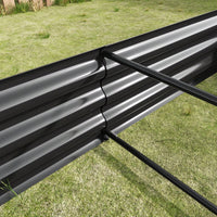 6*3*1ft , Metal Raised  Rectangle Planter Beds For Plants, Vegetables, And Flowers