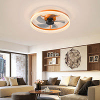 Dimmable LED Embedded Installation Of Thin Modern Ceiling Fans