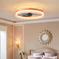 Dimmable LED Embedded Installation Of Thin Modern Ceiling Fans