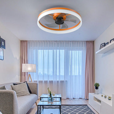 Dimmable LED Embedded Installation Of Thin Modern Ceiling Fans