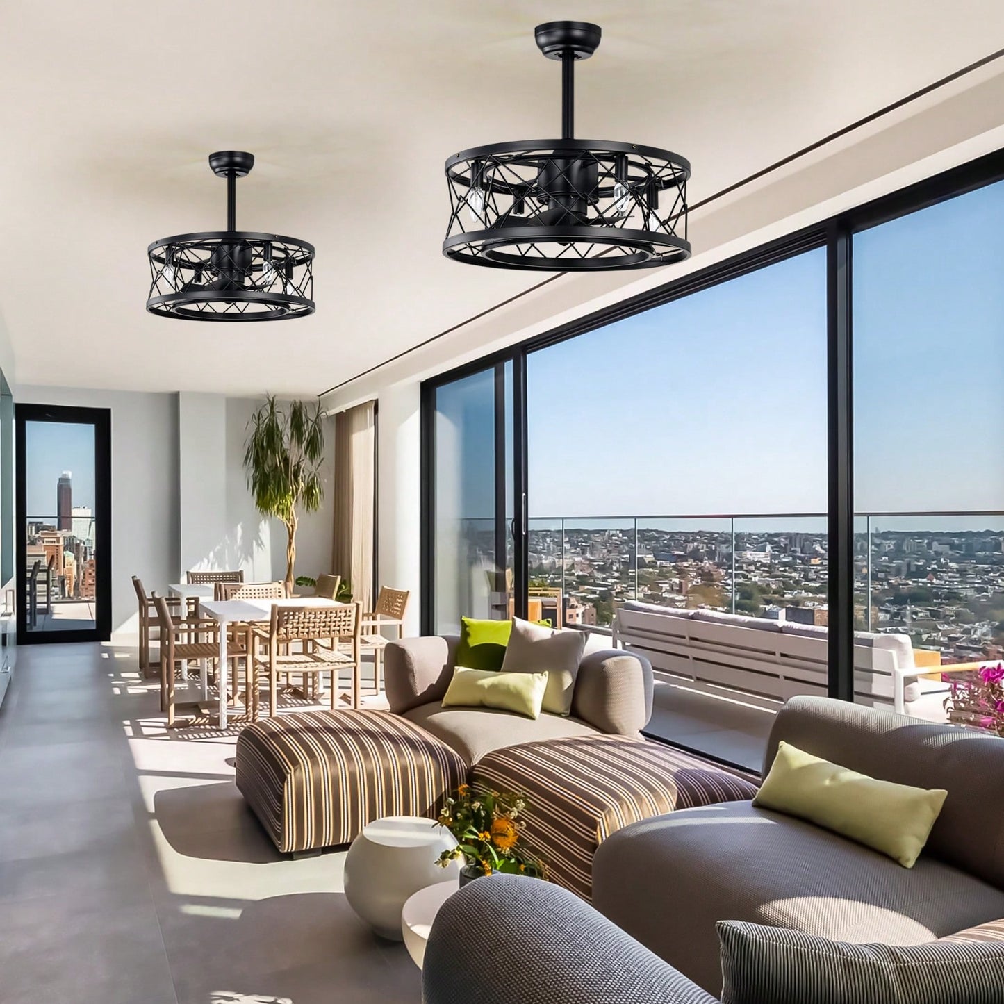 Modern Ceiling Fan With Lights