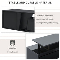 Modern Extendable TV Stand, Minimalist TV Console With Drawers & Cabinet For TVs Up To 100 Inches