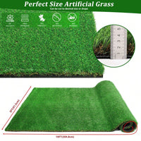 3FTx10FT Outdoor Artificial Grass Runner Rug