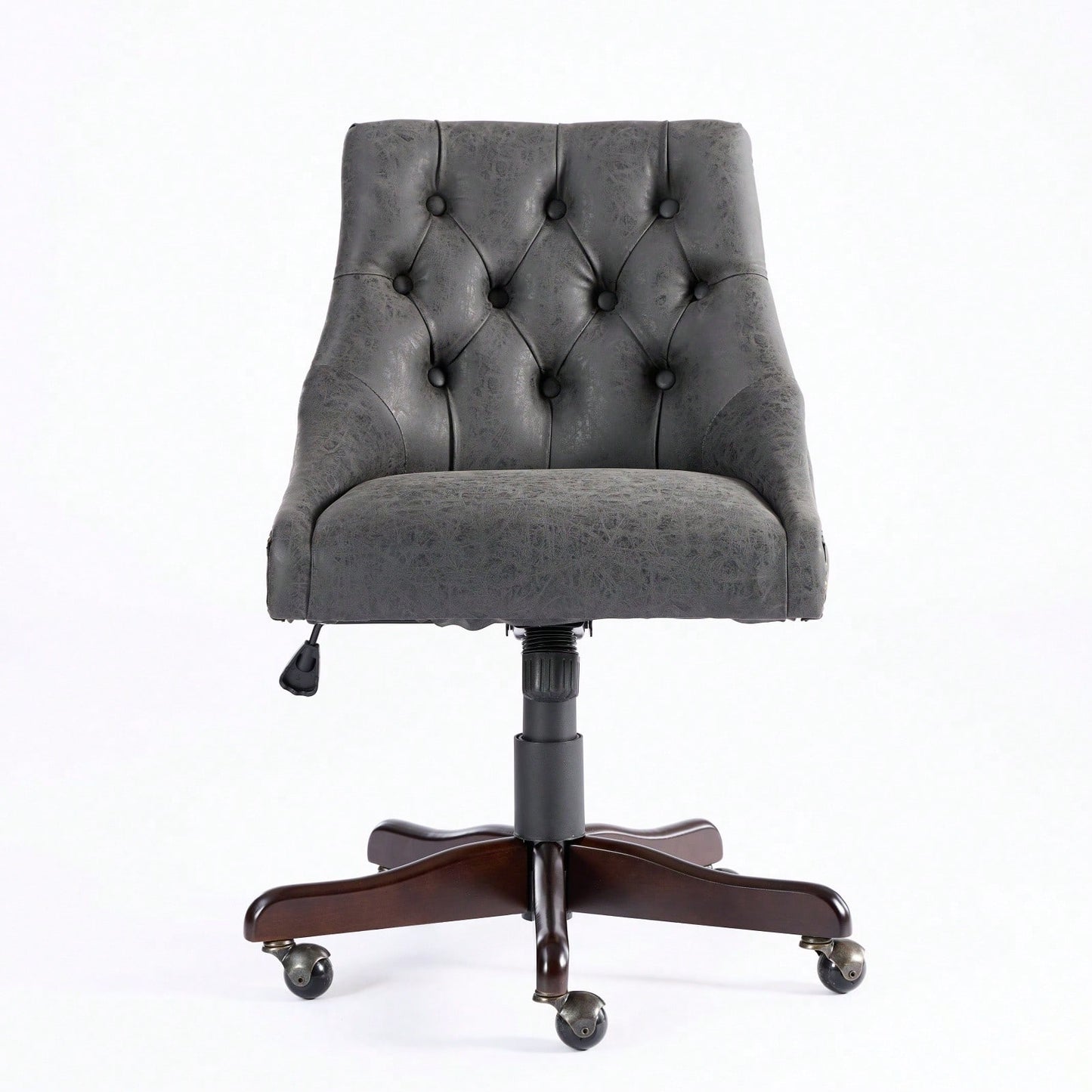 Medieval Retro Style Sheepskin Pattern Fabric Home Office Chair