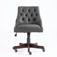 Medieval Retro Style Sheepskin Pattern Fabric Home Office Chair