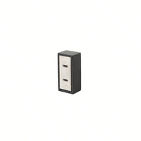 Matte Black Shower Rod Bracket - Stylish Support for Secure Installation - Durable Modern Design for Long Lasting Use
