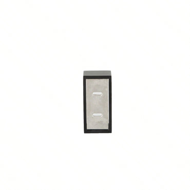 Matte Black Shower Rod Bracket - Stylish Support for Secure Installation - Durable Modern Design for Long Lasting Use