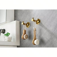 6-Piece Wall Mounted Bathroom Hardware Set with Corrosion-Resistant Finish for Towel Bars and Organization