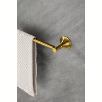 6-Piece Wall Mounted Bathroom Hardware Set with Corrosion-Resistant Finish for Towel Bars and Organization
