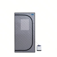 Portable Grey Mini Plus Style Steam Sauna Tent