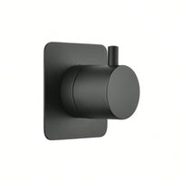 High Flow 3/4 Inch Shower Volume Control Valve Durable Cast Metal Body Adjustable Brass Handle Easy Install High Performance Shower System
