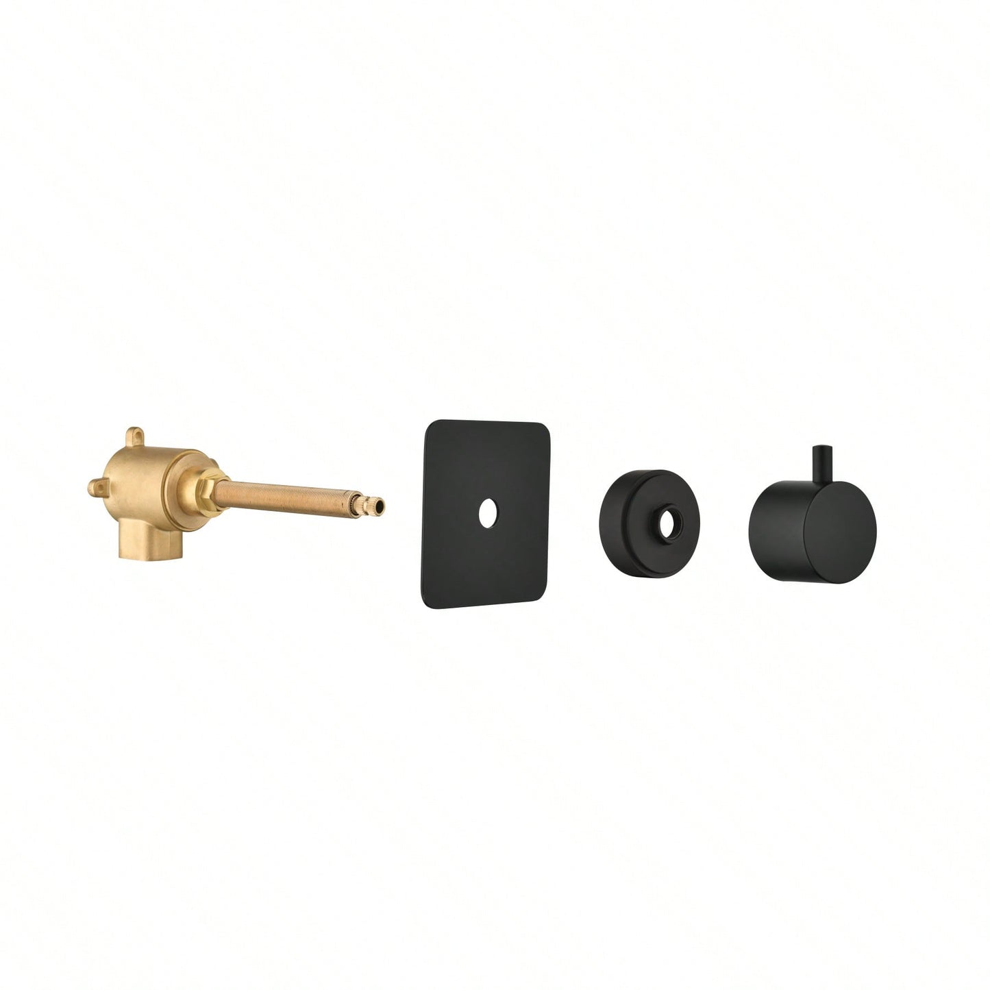 High Flow 3/4 Inch Shower Volume Control Valve Durable Cast Metal Body Adjustable Brass Handle Easy Install High Performance Shower System