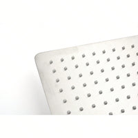 High-Pressure Rainfall Showerhead - Ultra-Thin 304 Stainless Steel With Self-Cleaning Nozzles