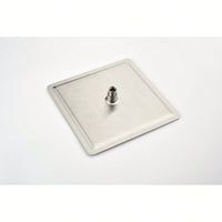 High-Pressure Rainfall Showerhead - Ultra-Thin 304 Stainless Steel With Self-Cleaning Nozzles