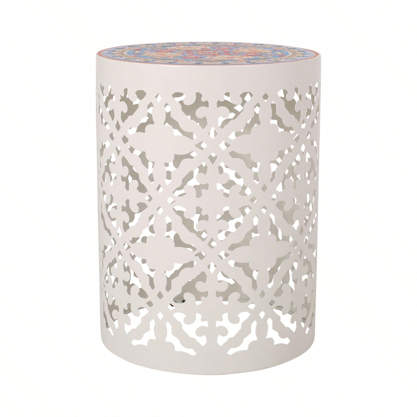 Castana Side Table - Transitional Style