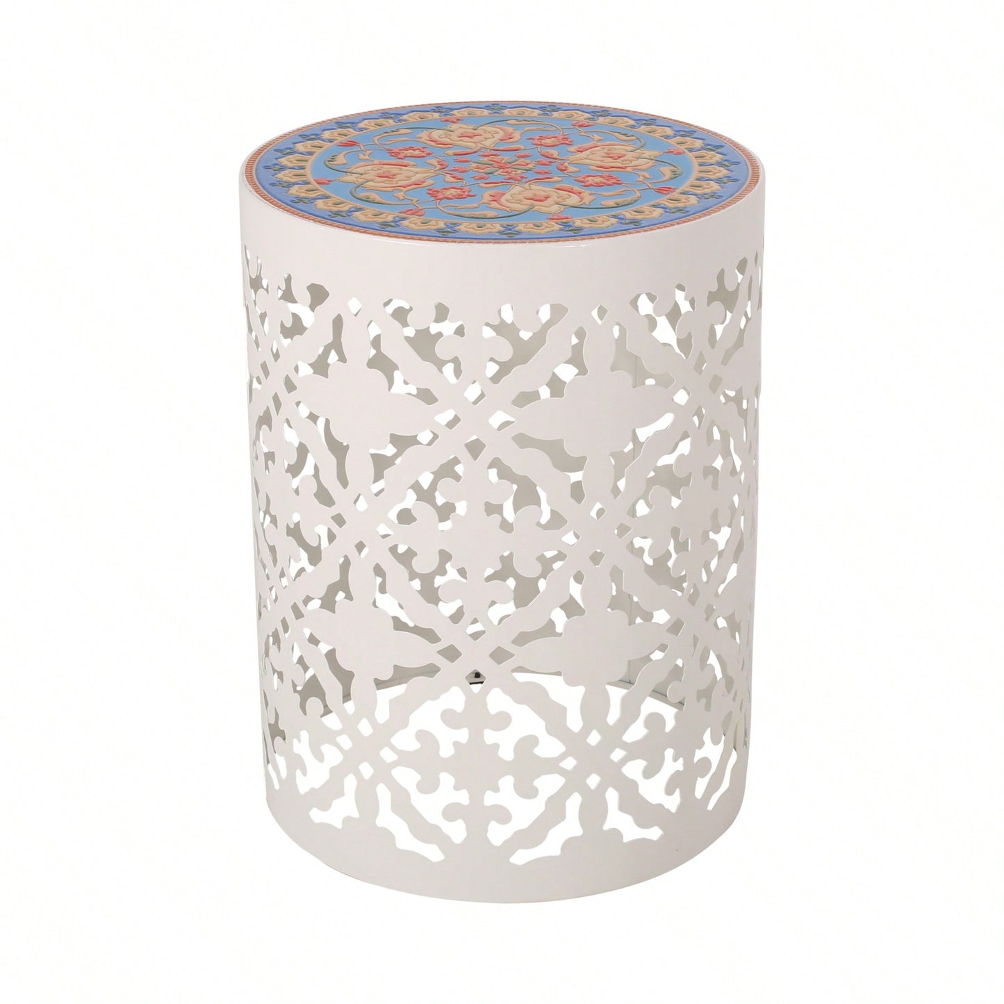 Castana Side Table - Transitional Style