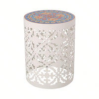 Castana Side Table - Transitional Style