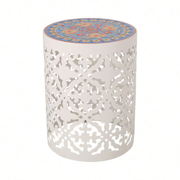 Castana Side Table - Transitional Style