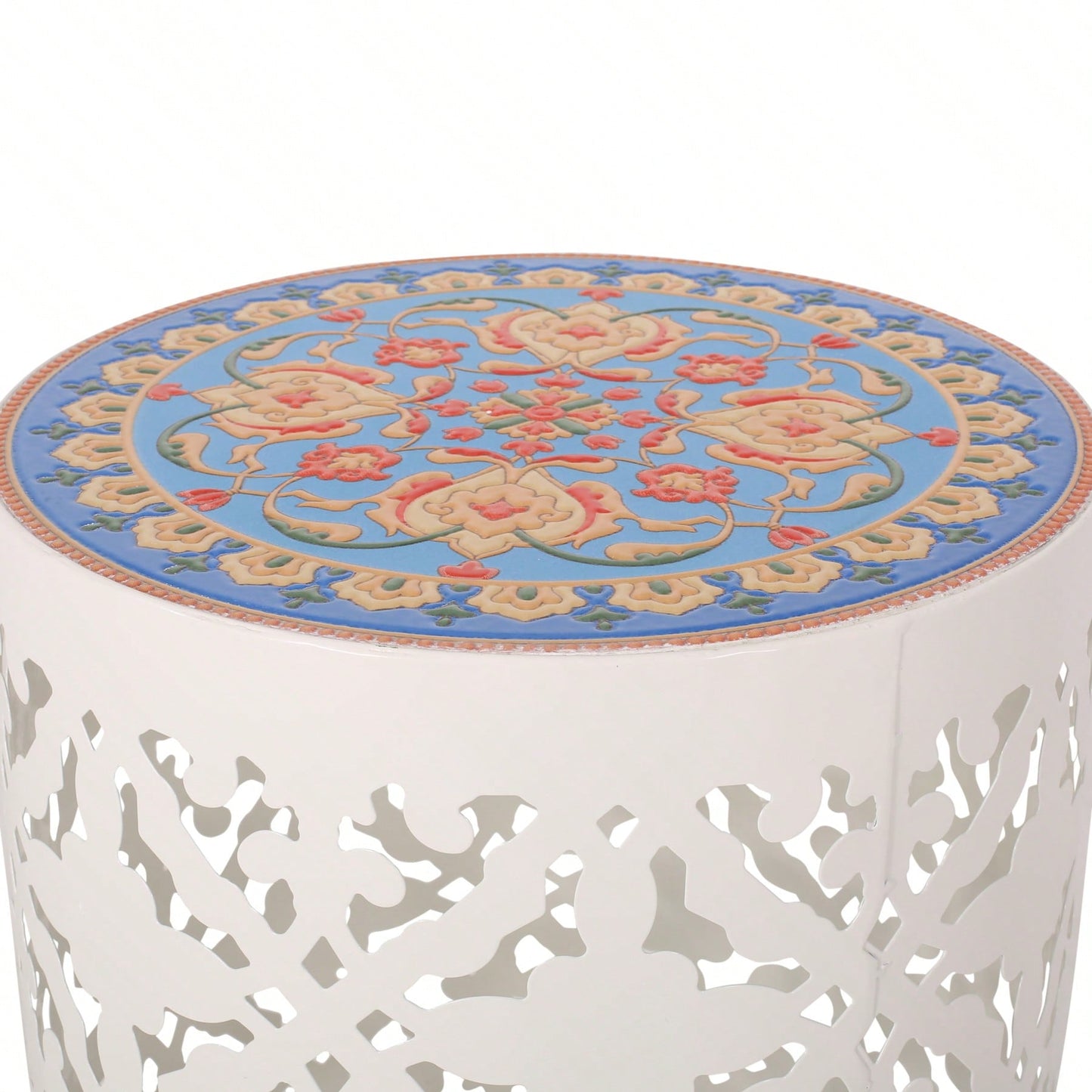 Castana Side Table - Transitional Style