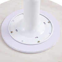 Minimalist Modern Coffee Table, Round White Marble Dining Table, Balcony Negotiation Table