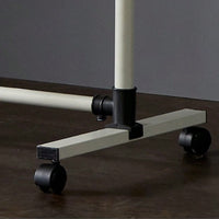 Adjustable Heavy Duty Rolling Clothes Rack with Shelves and Wheels - Holds 80 Garments Ideal for Bedroom and Laundry Room