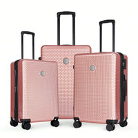 Ultimate 3-Piece Hardshell Luggage Set With TSA Lock For Halloween And Christmas Festival
