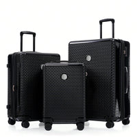 Ultimate 3-Piece Hardshell Luggage Set With TSA Lock For Halloween And Christmas Festival