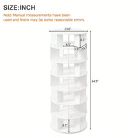 Φ23.6'' Rotating Shoe Rack Tower