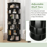 Φ23.6'' Rotating Shoe Rack Tower