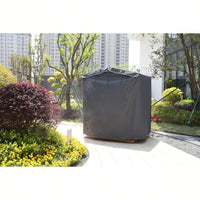 Outdoor Rain Cover For 4-Person Sauna – Windproof, Durable Protection With Zipper Design